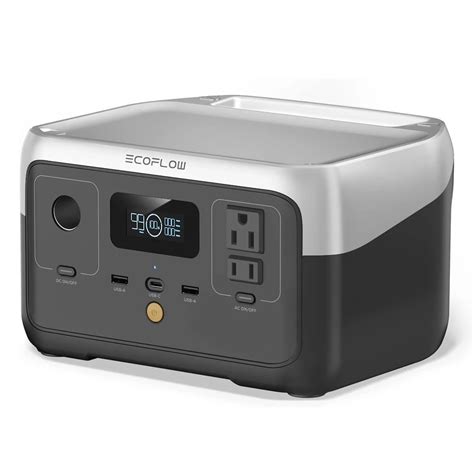 ECOFLOW RIVER 2 Portable Power Station - 256Wh LFP battery -  300W Output 110W Solar input - SA Socket